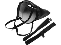 Conjunto De Paraquedas Resistência Para Natação, Com Cinto Neoprene E Fita Tecido Pu, Ideal Treino Pernadas