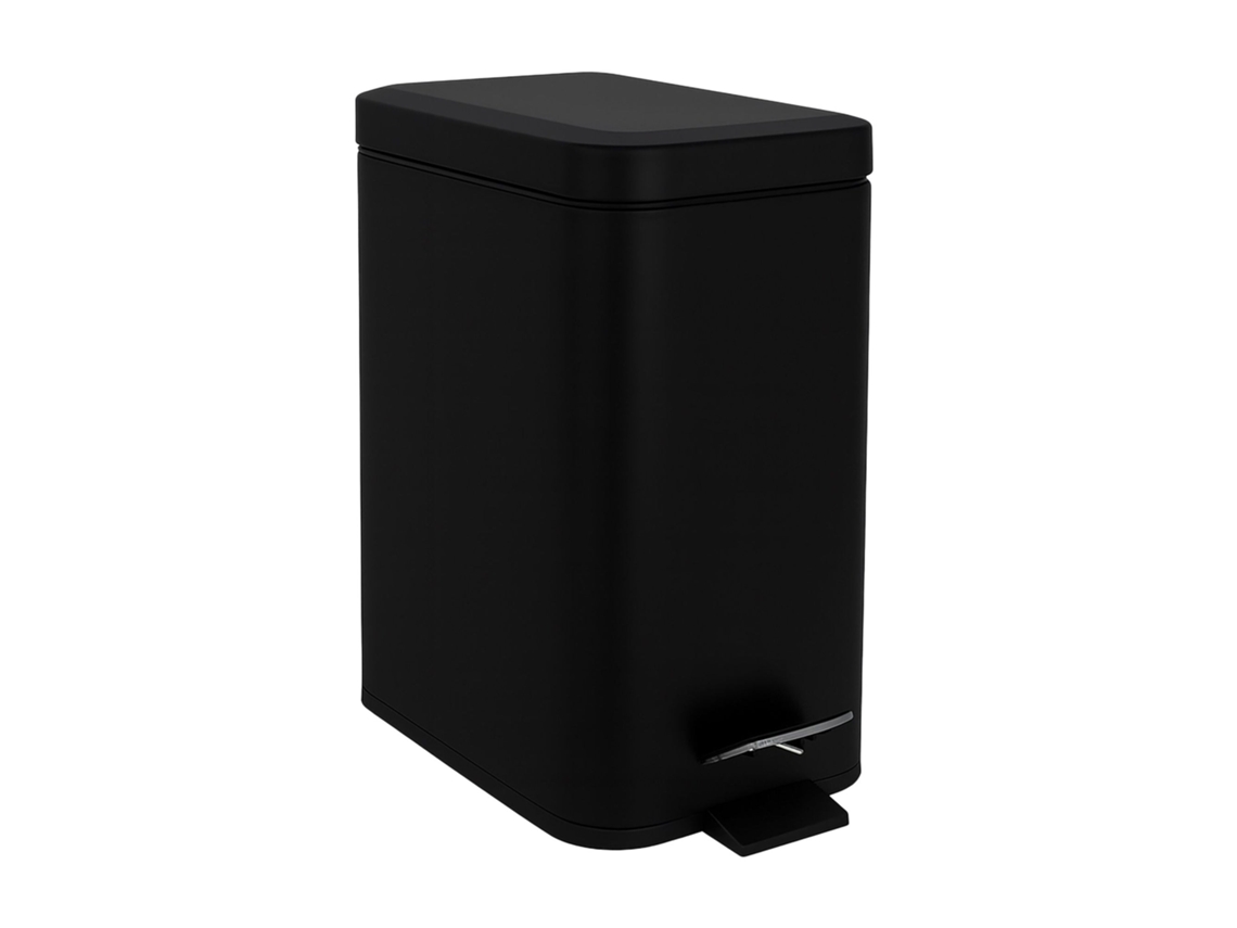 Lixeira De Banheiro 5l Com Pedal E Tampa Soft Close
