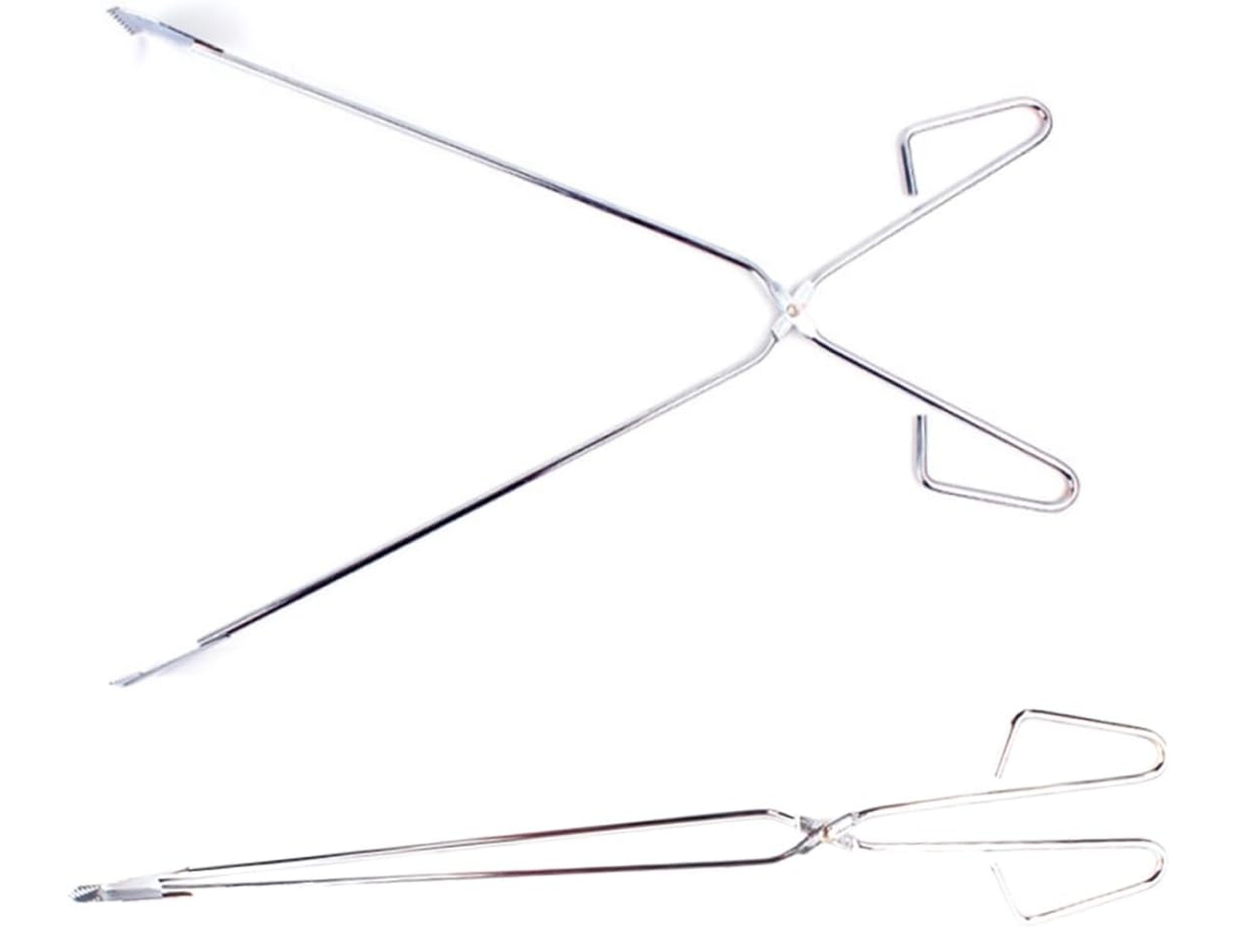Pinça Para Churrasco Besportble Em Aço Inoxidável, Utensílio De Cozinha Para Bife, Pizza, Pão E Carne