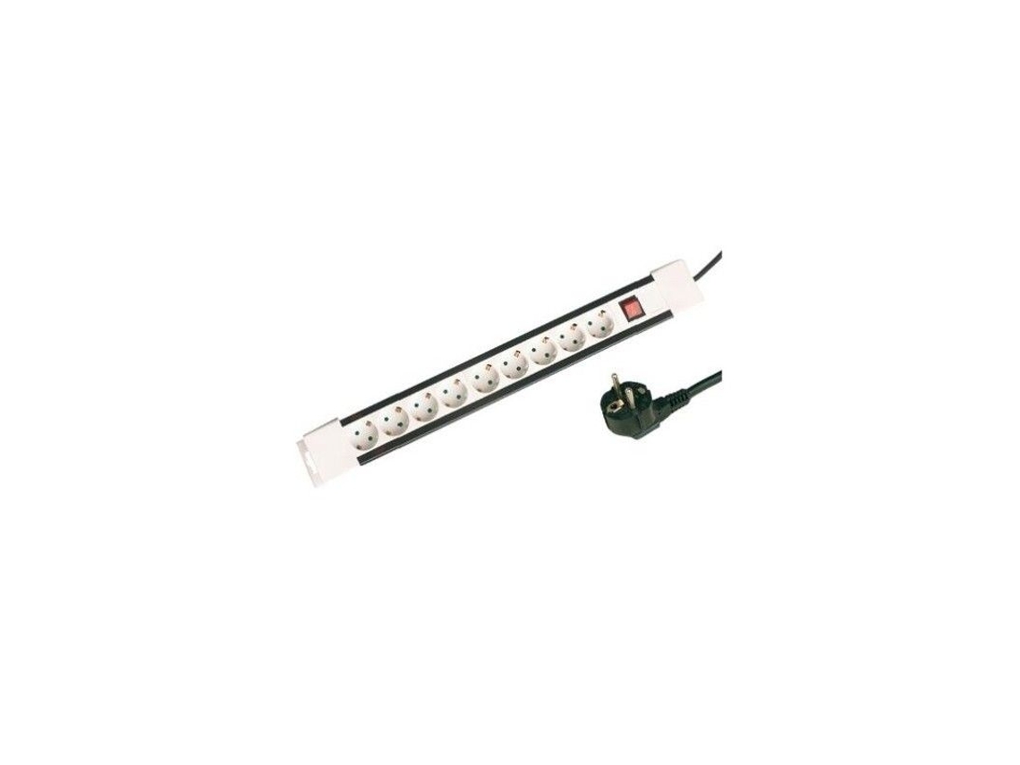Base Múltipla 9 Tomadas Interruptor 1,5m Gsc 0800064