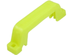 Novo Puxador Retangular Lon0167 Em Plástico Amarelo Esverdeado, Confiável E Eficaz, Para Porta De Armário, 5id A90 E8 Ca