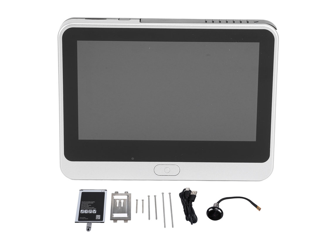 Câmera Olho de Boi Sem Fio Hd 1080p com Tela Lcd 4.3 Polegadas