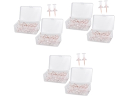 200 Alfinetes Decorativos Dourados Rosé Para Fotos E Recados Em Casa