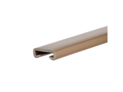 Corrimão Quest Pvc Premium 40x8 Mm, Latão, 1 M