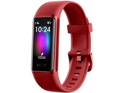 Relógio Fitness, Rastreadores de Atividade com Monitor de Frequência Cardíaca e Monitor de Sono Bestvite (vermelho)