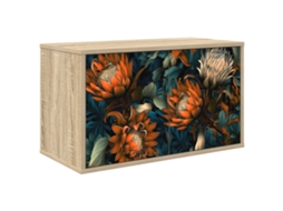 Vidaxl Armário De Tv Montado Na Parede Lochem 69 X 33 X 40 Cm