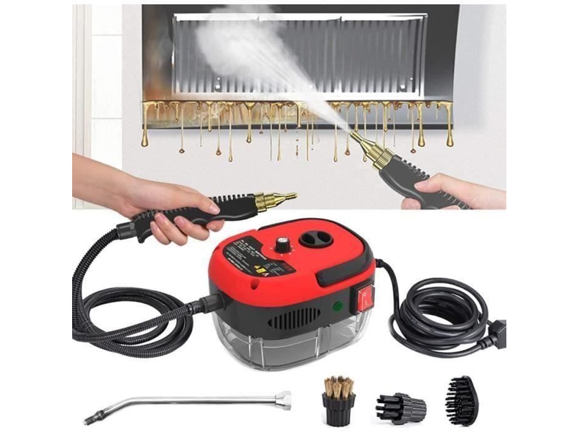 Limpador A Vapor De Alta Temperatura E Alta Pressão 2500W Máquina Móvel Multiuso De Limpeza A Vapor Para Eletrodomésticos-Ue