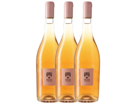 Vinho SICUS Sicus Cartoixa Marí Rosat Àmfora Xarel·Lo Vermell Penedès (0.75 L - 3 unidades)