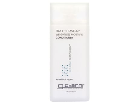 Giovanni Eco Chic Direct Leave In Condicionador de hidratação sem peso 60ml Mini Cal Fabricantes ocidentais