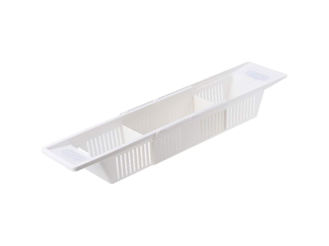 Organizador de Brinquedos de Banho Nova Line para Bebê, Retrátil em Plástico PP 86x14x10cm (S/MARCA)