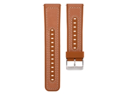 Pulseira de couro e silicone para Fitbit Ionic, com fivela de metal EOOCOO