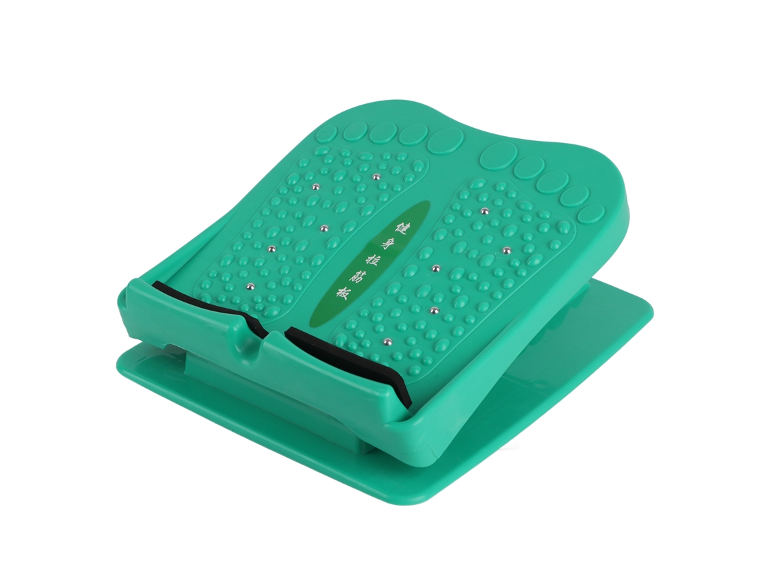Tabla Inclinada para Estirar Panturrilhas, 5 Níveis Ajustáveis, Abs, para Ginásio em Casa, Verde S/MARCA