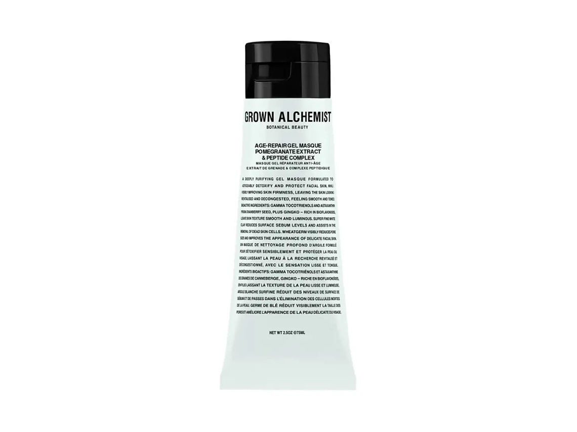 Grown Alchemist Age-Repair Gel Masque: Pomegranate Extract, Peptide Complex 75ml