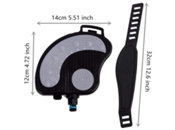 Pedais Business para bicicleta, com clipes de dedo e cintas antiderrapantes | S/MARCA