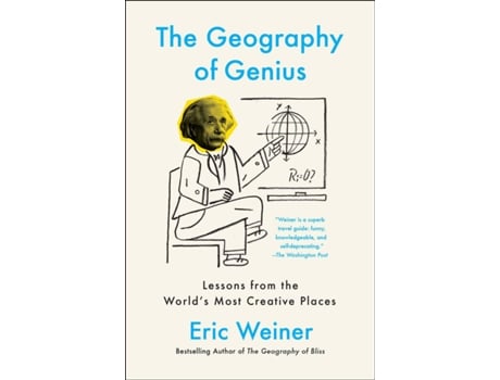 Livro Geography of Genius de Eric Weiner (Inglês)