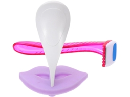 Aparelho feminino para inserção de piercing com diversos moldes de corte, ferramenta íntima para inserção de piercing em ABS.