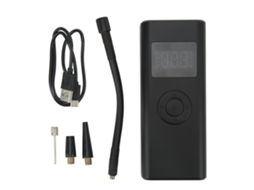 Bomba De Ar Sem Fio Com Tela Digital Led Carregamento Usb C 150 Psi Para Carros Motos Bicicletas