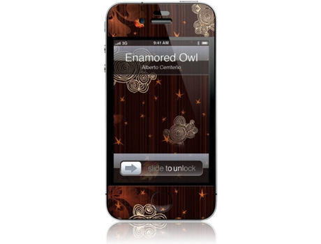 Capa iPhone 4G, 4GS GELASKINS 844665087859 Multicor