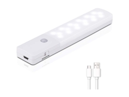 Nova Line luz Noturna Sem Fio com Detector de Movimento, 18 Leds Carregável Usb com 3 Brindes
