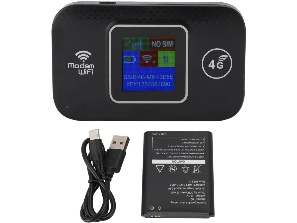 Roteador Wi-fi 4g Lte Portátil De Alta Velocidade (300 Mbps)