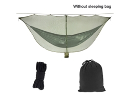 Mosquiteiro Para Rede Com Bolsa Repelente De Água E Cordão Elástico, Adequado Para Todas As Redes De Acampamento De Um Ou Dois Lados.f2 Aquaforge