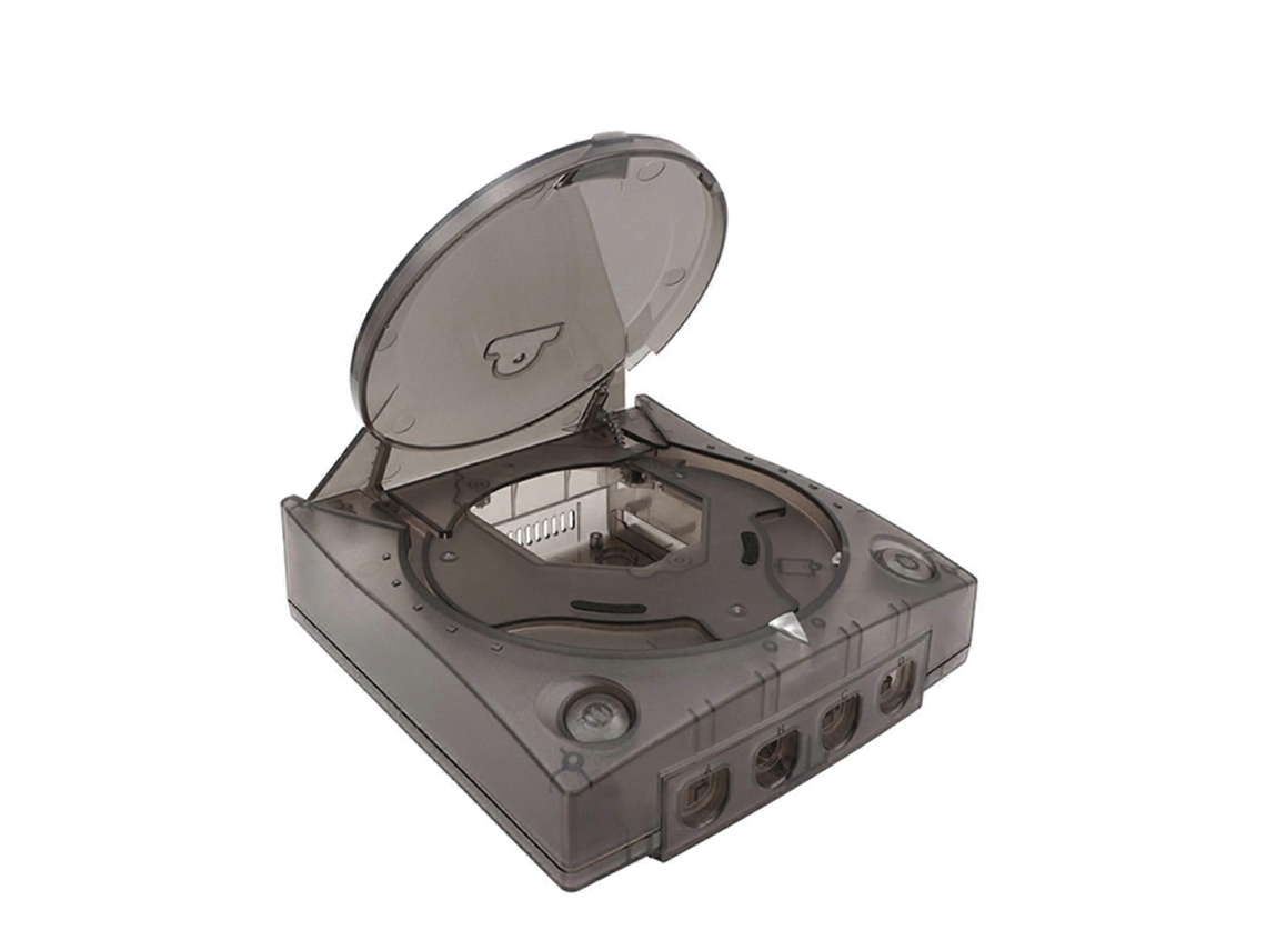 Capa Protetora De Plástico Translúcida Para Sega Dreamcast E Console De Videogame Dc Retro Ly Ebike (branca)