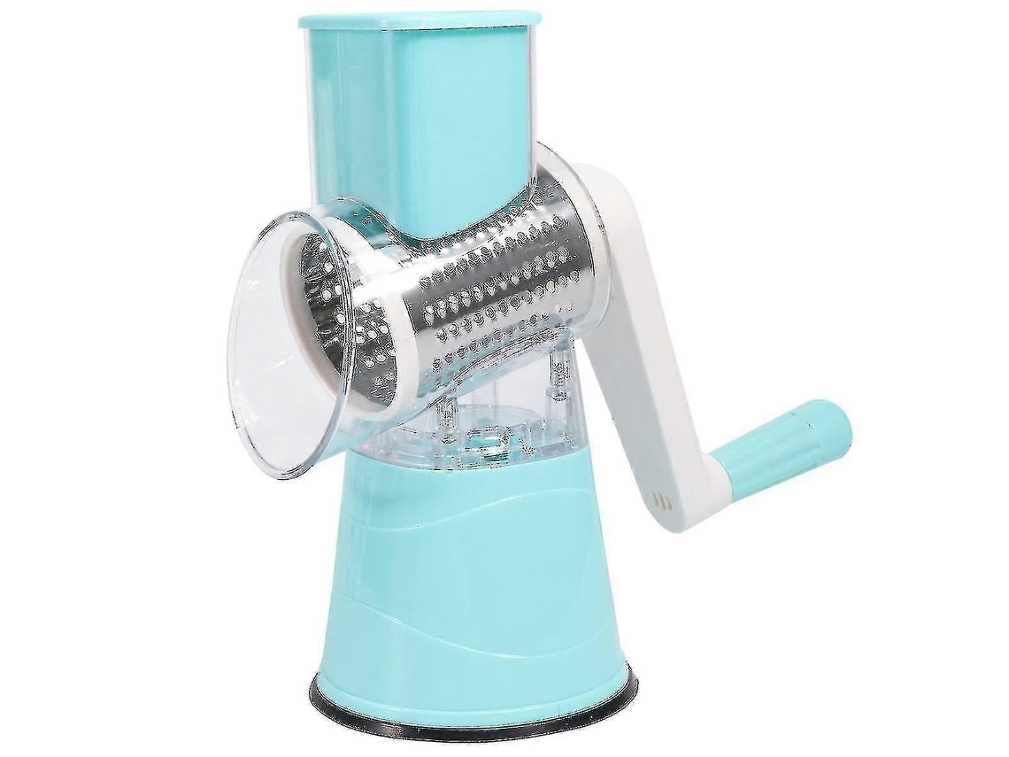 Ralador De Queijo Giratório Manual Em Aço Inox Aquaforge