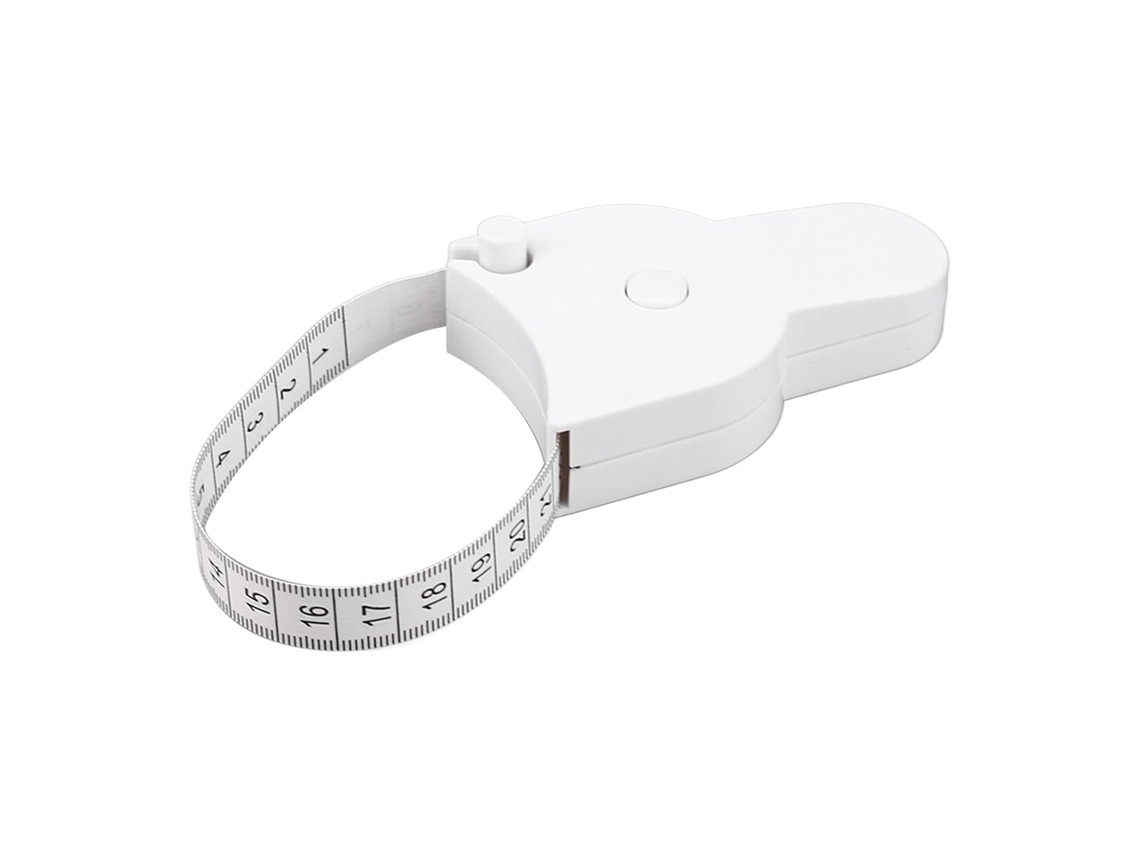 Lurelia Fita Métrica Flexível Retrátil Dupla Escala Silicone Para Costura E Artesanato