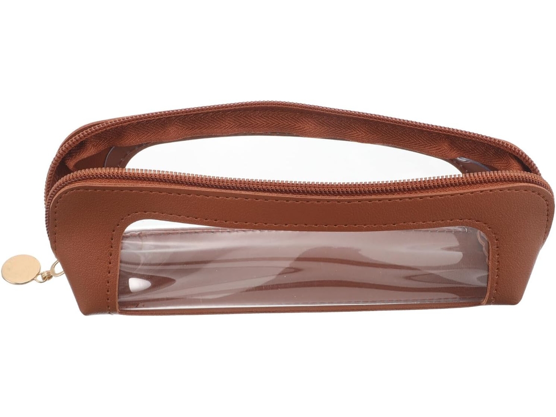 Kit De Maquiagem Com Pincéis Para Rosto E Olhos, Estojo De Viagem Com Zíper.