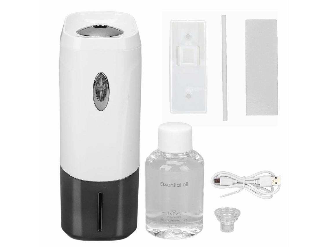 Difusor De Óleo Essencial De Parede 50ml Com 3 Modos Para Casa E Escritório, Carregamento Usb