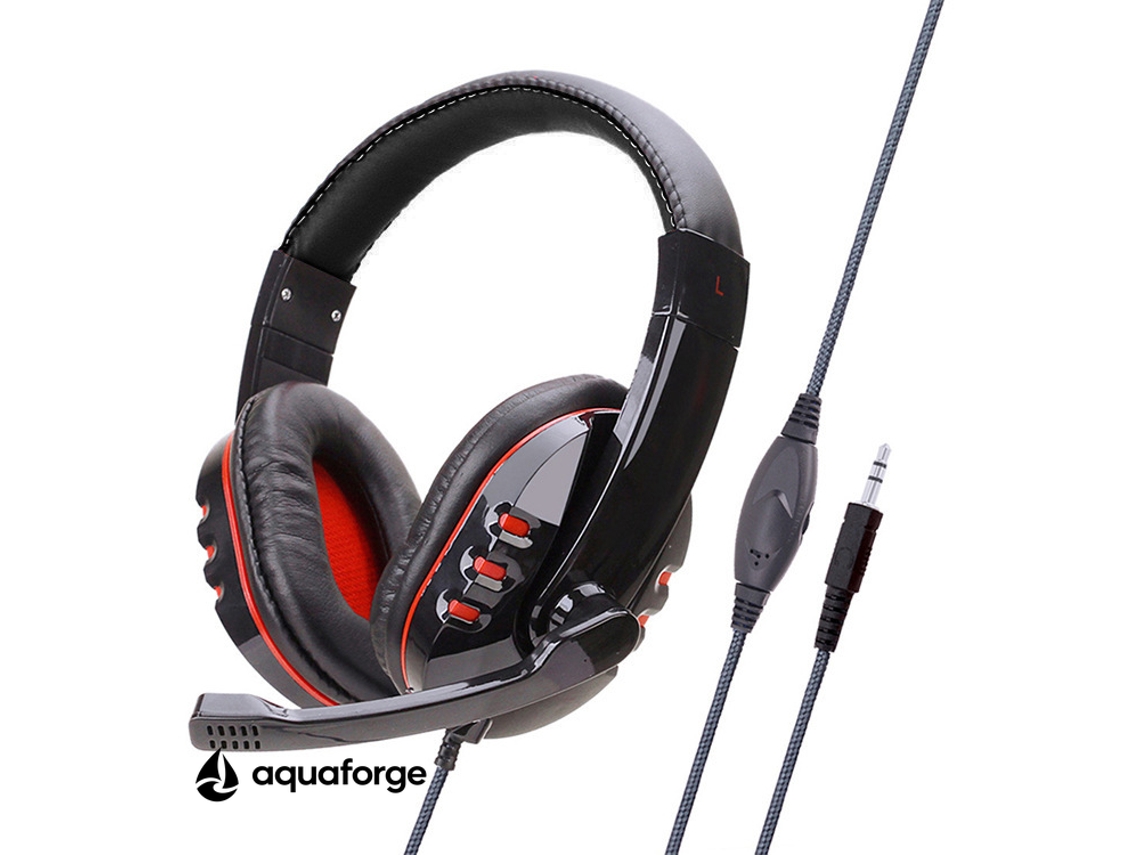 Headset Gaming Com Microfone Enc Som Estéreo 3,5 Mm