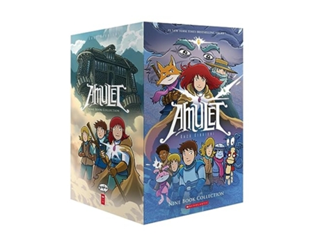Livro Amulet Box set 19 Graphix de Kazu Kibuishi (Inglês)