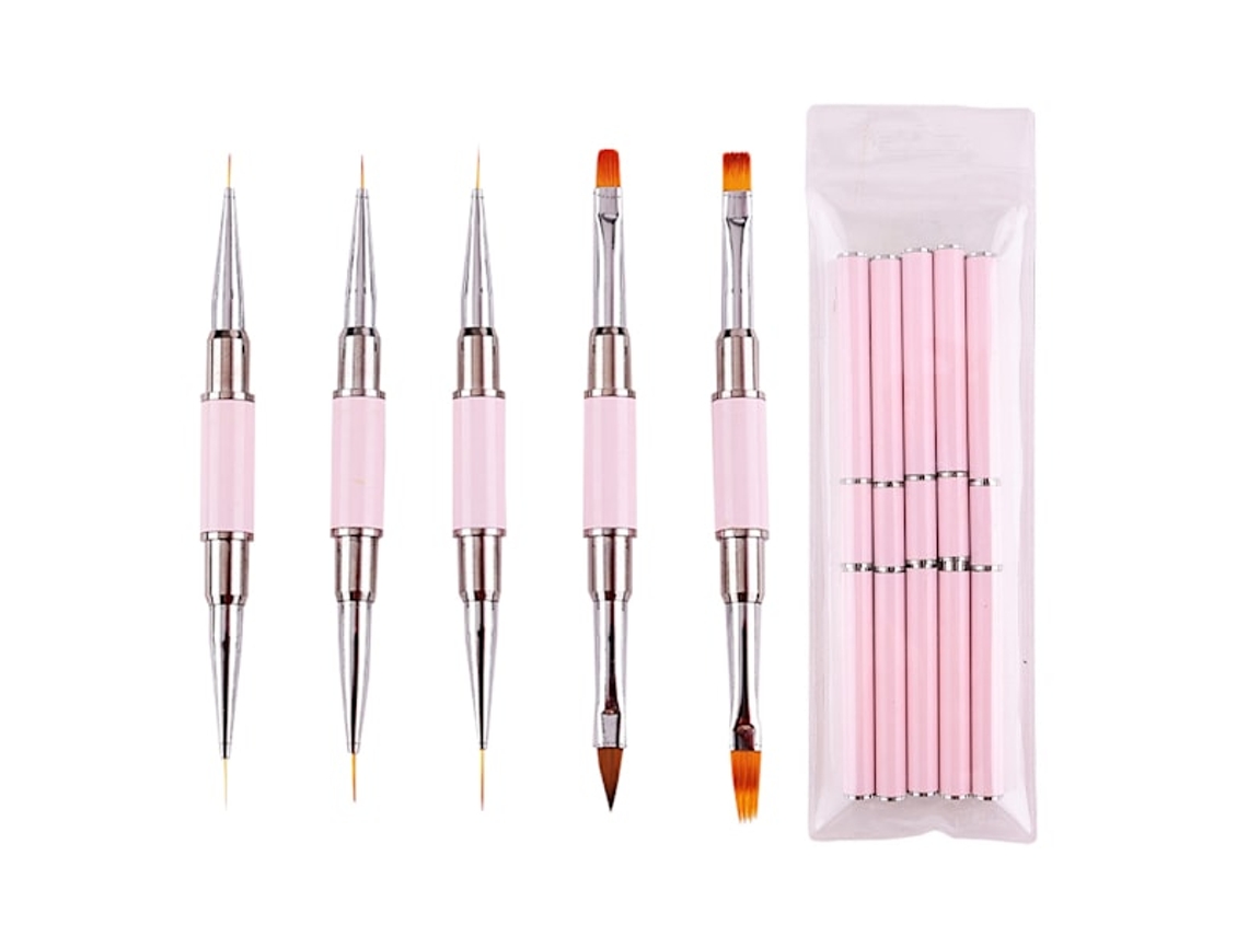 Conjunto Com 5 Canetas Para Nail Art