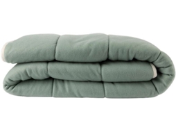 Edredão Polar 240x220cm Liso Verde KASA 1 un