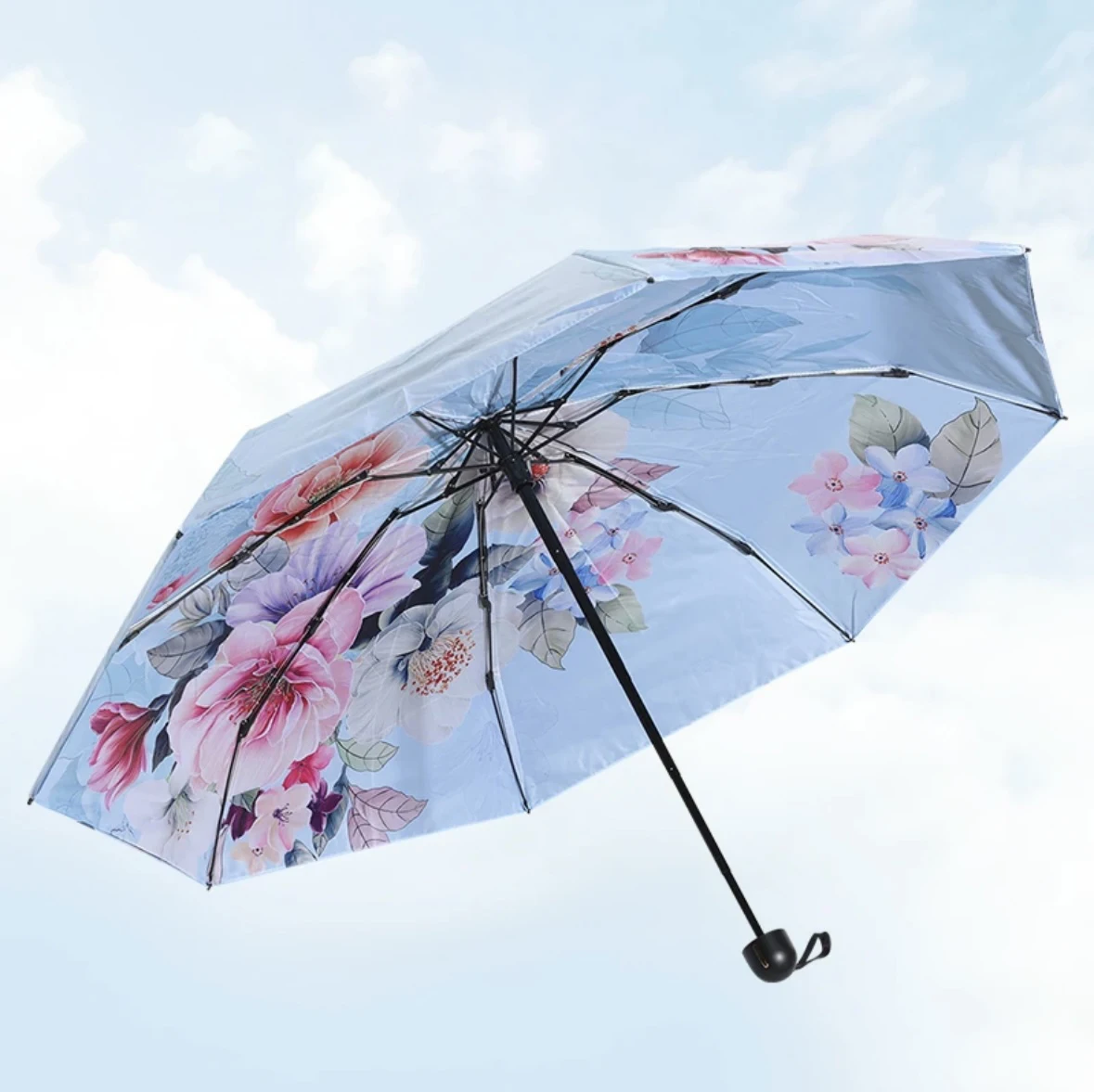 Guarda chuva Manual à Prova de Vento MDUG com 20 Varetas e Fivela UPF50+