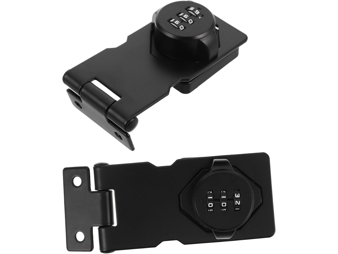 Conjunto De 2 Fechaduras Combinação Para Armários E Guarda-roupas,