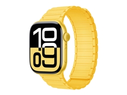 Bracelete Para Apple Watch 38/40/41/42mm Amarelo Cuich