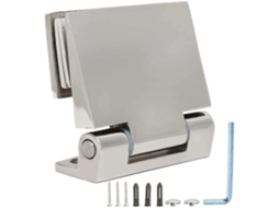 Grampo para Vidro Dobradiça Conector em Aço Inoxidável S/MARCA