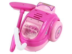 Aspirador De Pó Infantil Lurelia, Com Luz E Som, Cor Rosa, 2 Pilhas Aa (não Incluídas), Para Presente