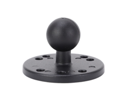Mali base de Suporte com Bola de 1 Polegada em Alumínio com Padrão Amps para Dispositivos Eletrônicos Garmin Universal
