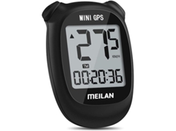 Ciclocomputador Gps, Lcd, Impermeável, Velocímetro, Odômetro, Ipx5, Preto