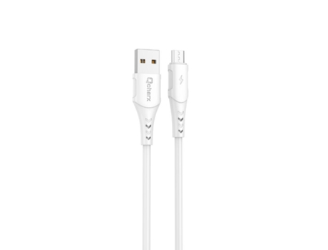Cabo Qcharx Lisboa Usb QCHAX PVC Branco
