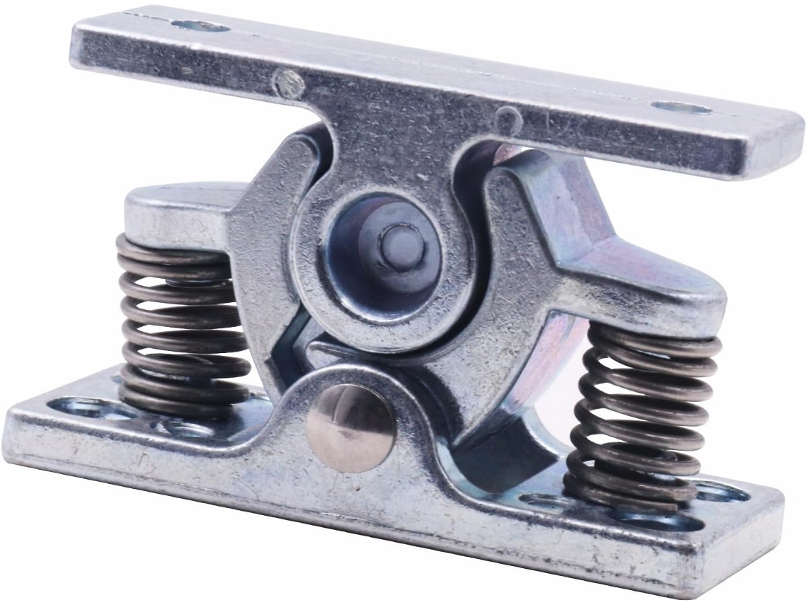 Fecho De Porta Com Roletes Duplos, Fecho De Mola Resistente Portas, Trava De Segurança Fácil Usar, Trava De