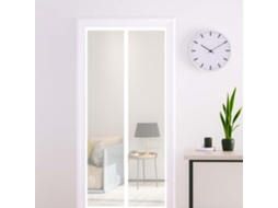 Omni-malla Mosquitera Para Puerta, Cortina Magnética Anti-insectos 90x210 Cm, Diseño Único Con Cierres Automáticos, Branco