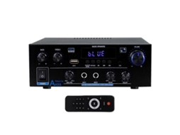 Amplificador Doméstico Ak55 900w Max Para Karaokê E Reprodução De Música Com Plugue Europeu