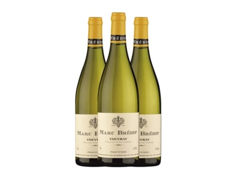 Vinho branco MARC BRÉDIF Chenin Branco Vouvray (0.75 L - 3 Unidades)