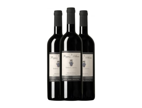 Vinho VILLA A SESTA Poggio d'Arna Rosso Toscana (0.75 L - 3 Unidades)