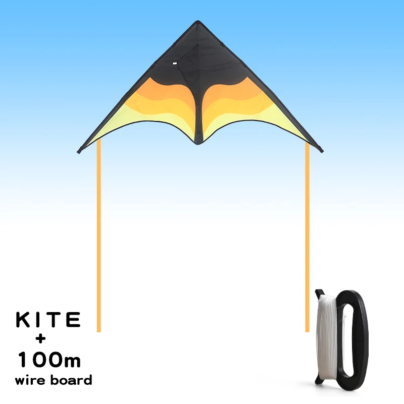 Pipa Triangular Grande (amarela) Para Praia, Muito Fácil De Pilotar, Adequada Para Iniciantes.