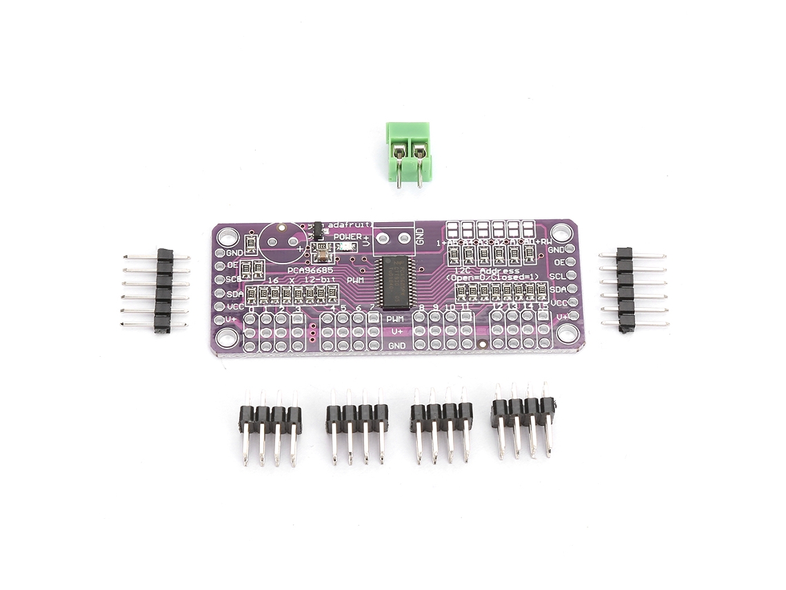 Driver de Servo Pwm de 16 Canais Pca9685 com S/MARCA