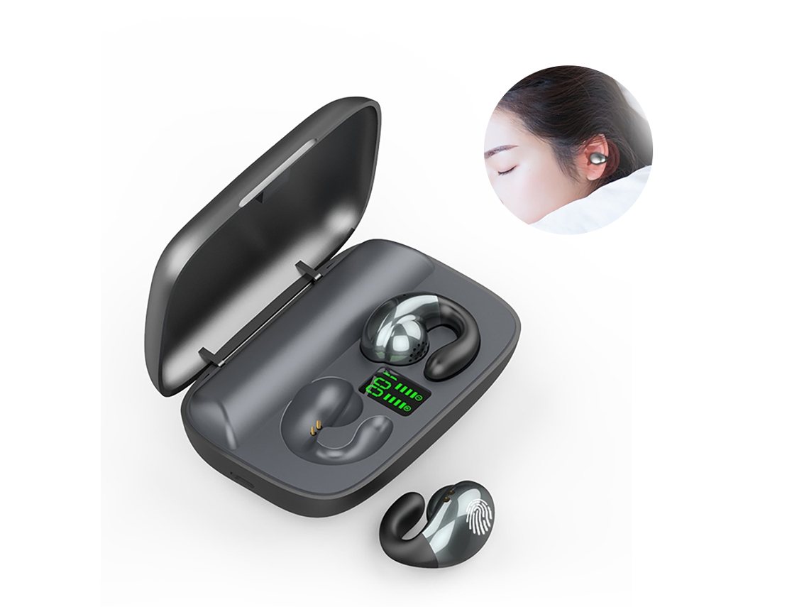 Fones LAXISCREED Bluetooth Condutivos Ósseo Touch Led